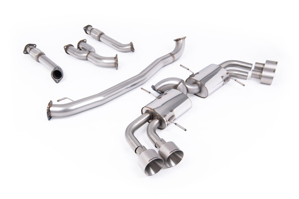 Milltek SSXNI026 Primary Cat-back Quad 127mm GT127 passend für: Nissan GT-R R35 (2009 - 2015)