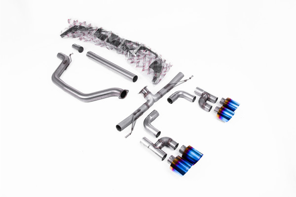 Milltek SSXVW695 Cat-back 115 GT passend für: Volkswagen Golf Mk8 GTi (Golf R Style Quad Outlet Syst