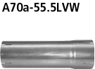 Bastuck A70a-55.5LVW Seat Leon 1M Leon 1M (Bj. 1999-2005) 1.8 T Allrad + Allrad Diesel Adapter Kompl