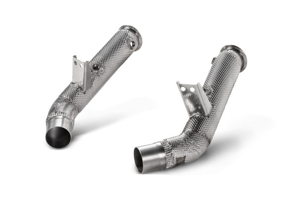 AKRAPOVIC ALFA ROMEO GIULIA QUADRIFOGLIO Downpipe Set w/o Cat (SS)