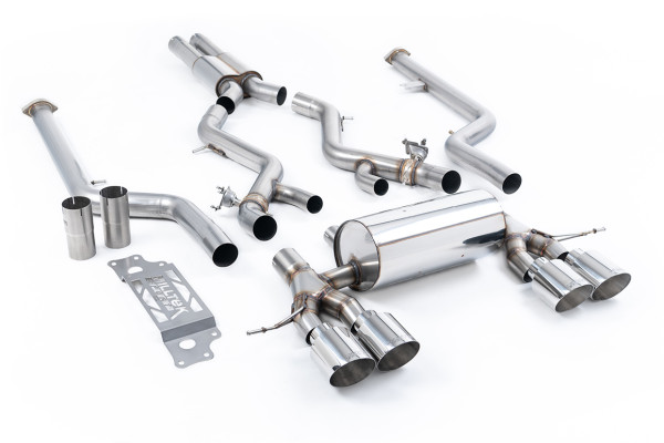 Milltek SSXBM1286 Cat-back 115 GT passend für: BMW 2 Series M2 Coupe (G87 S58 OPF/GPF Models) (2023